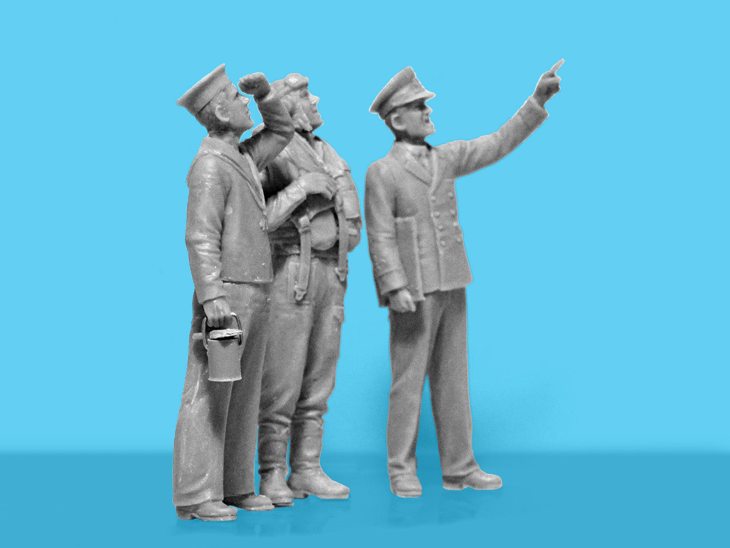 Pilots of British Naval Aviation WWII Scale 1:32 ICM 32118 Plastic Model Figure