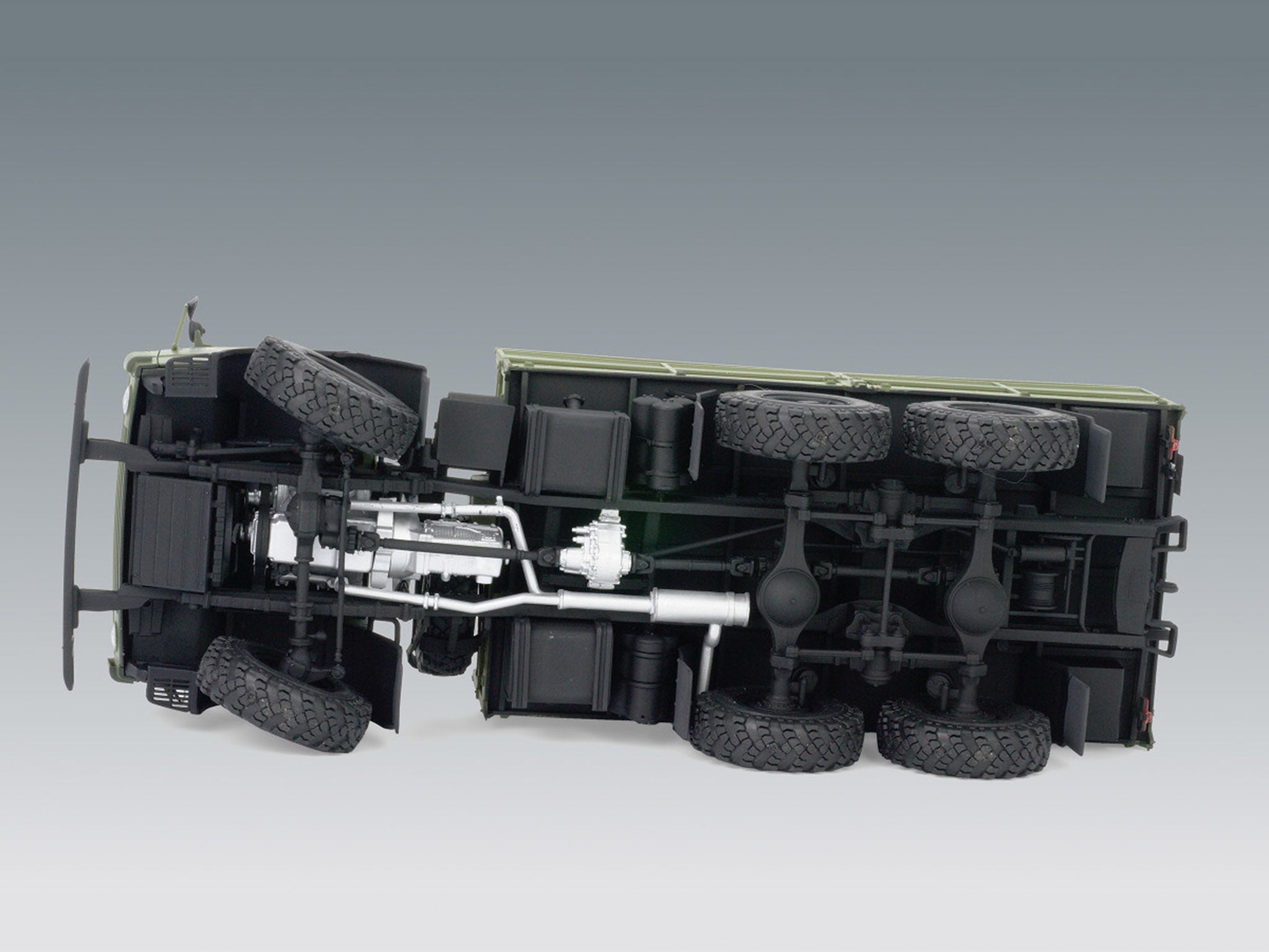 ICM 35001 Plastic model truck kit Scale 1:35 Soviet military truck Kamaz 4310
