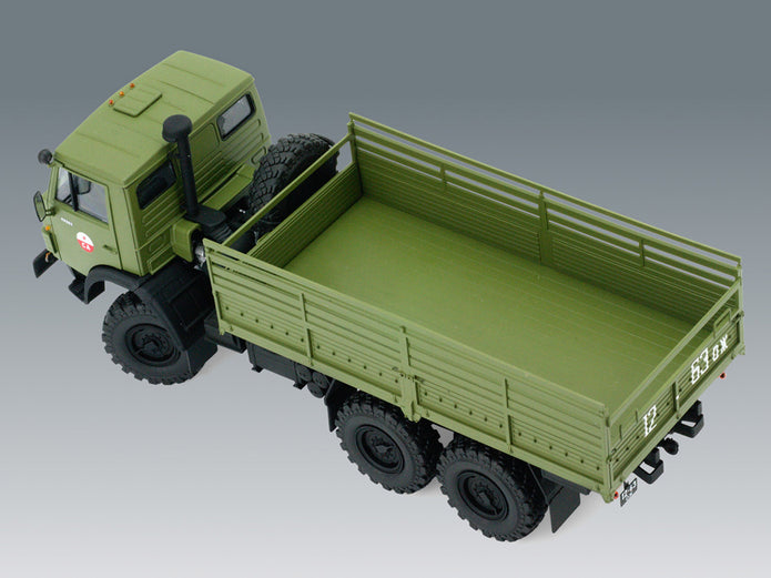 ICM 35001 Plastic model truck kit Scale 1:35 Soviet military truck Kamaz 4310