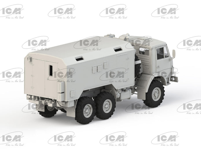 ICM 35002 Plastic model kit Scale 1:35 Soviet Six-Wheel Army Truck with Shelter