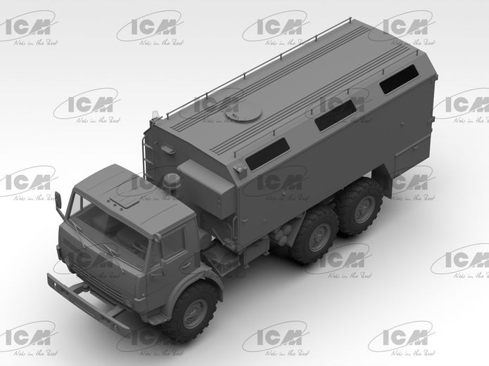 ICM 35003 Plastic model car kit Scale 1/35 AR-2 (43105) Hose fire truck Pre-sale