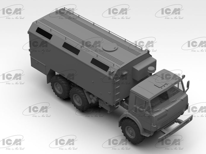 ICM 35003 Plastic model car kit Scale 1/35 AR-2 (43105) Hose fire truck Pre-sale