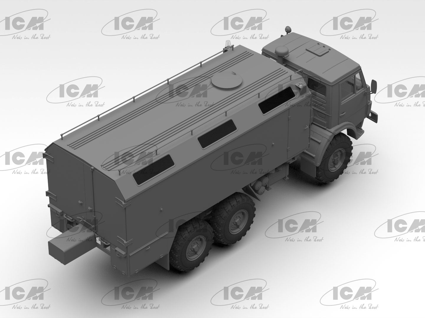 ICM 35003 Plastic model car kit Scale 1/35 AR-2 (43105) Hose fire truck Pre-sale