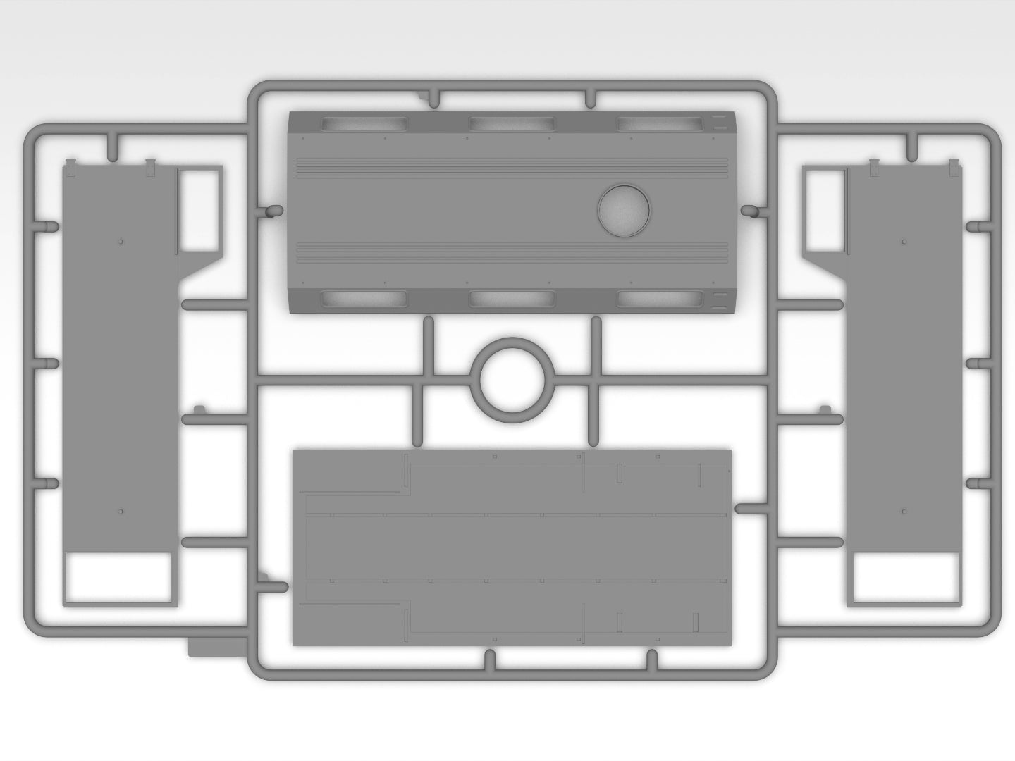 ICM 35003 Plastic model car kit Scale 1/35 AR-2 (43105) Hose fire truck Pre-sale