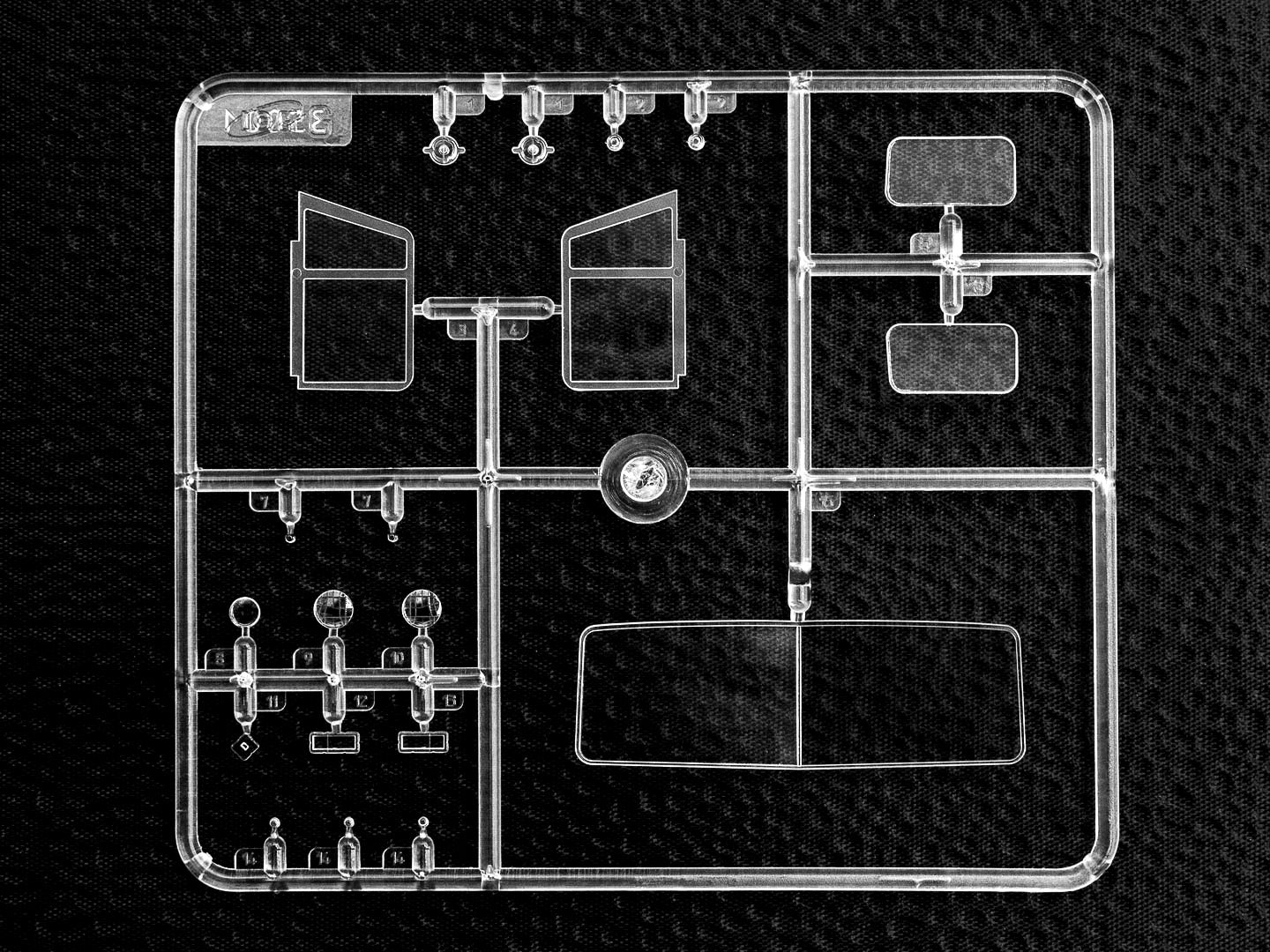 KAMAZ-4310 Ukrainian Military Box Truck Scale 1:35 ICM35004 Plastic Model Truck Kit