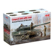 Leopard 2A6 with crew. Armed Forces of Ukraine Plastic Model Kit 1:35 ICM 35013