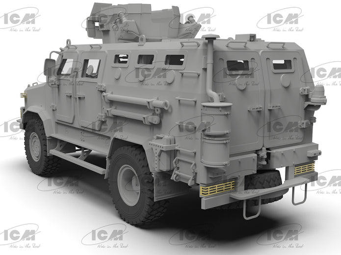 ICM 35014 Scale model kit 1:35 ‘Kozak-2’ Ukrainian MRAP-class Armored Vehicle