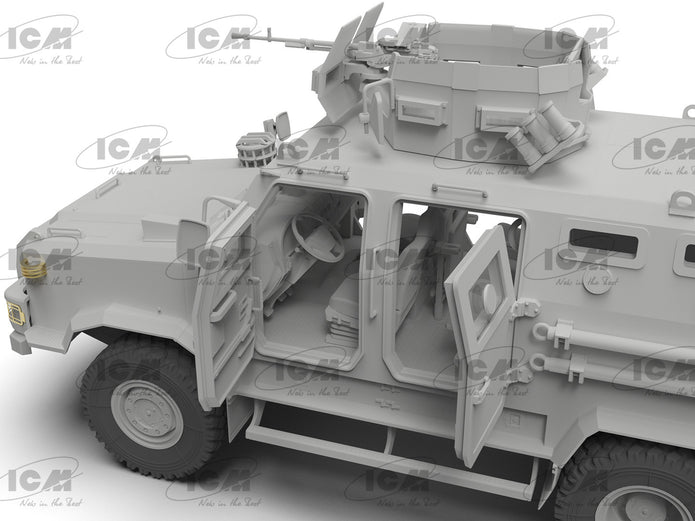 ICM 35014 Scale model kit 1:35 ‘Kozak-2’ Ukrainian MRAP-class Armored Vehicle