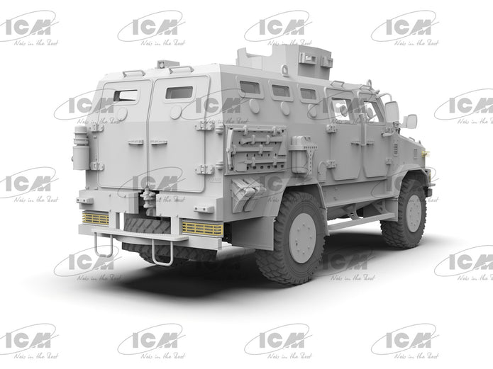 ‘Kozak-001’ Ukrainian National Guard Armored car Scale 1:35 ICM 35015 Model Kit