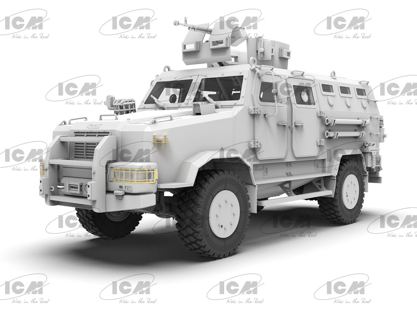 ‘Kozak-2’ State Border Guard Service of Ukraine 1:35 Plastic Model Kit ICM 35016