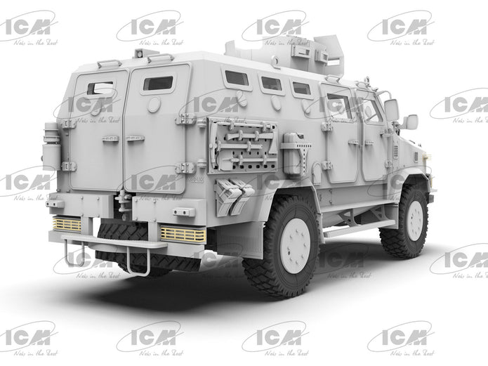 ‘Kozak-2’ State Border Guard Service of Ukraine 1:35 Plastic Model Kit ICM 35016