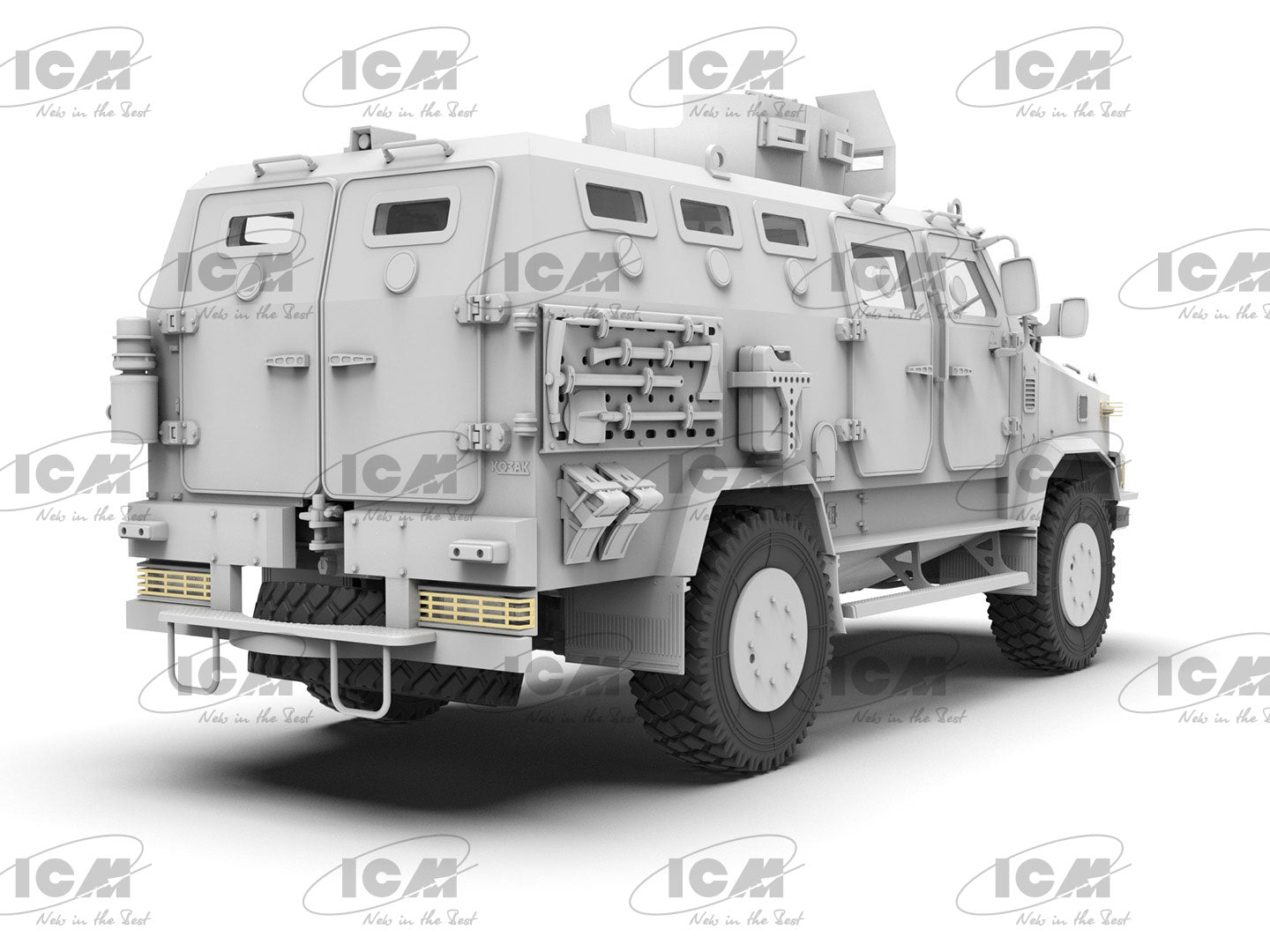 ‘Kozak-2’ State Border Guard Service of Ukraine 1:35 Plastic Model Kit ICM 35016