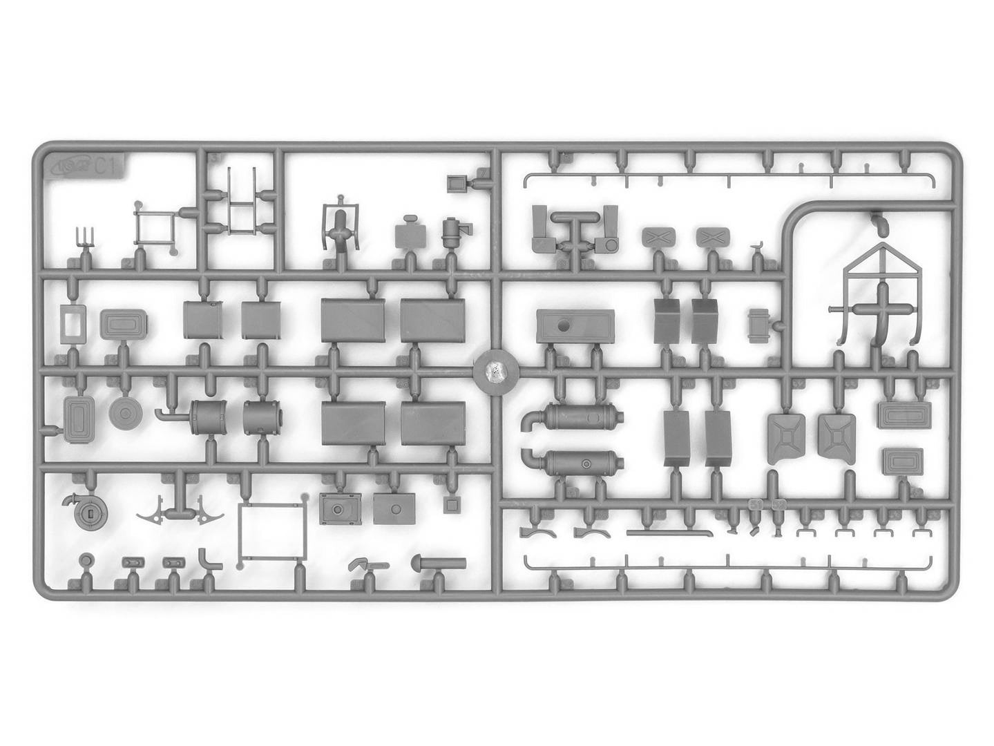 ZIL-131 with driver Armed Forces of Ukraine Scale 1:35 ICM35019 Plastic Model Truck Kit