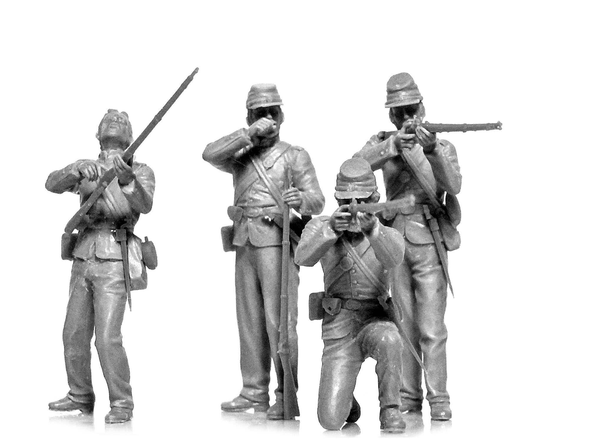 ICM 35020 Scale model kit 1:35 American Civil War Union Infantry (4 figures)