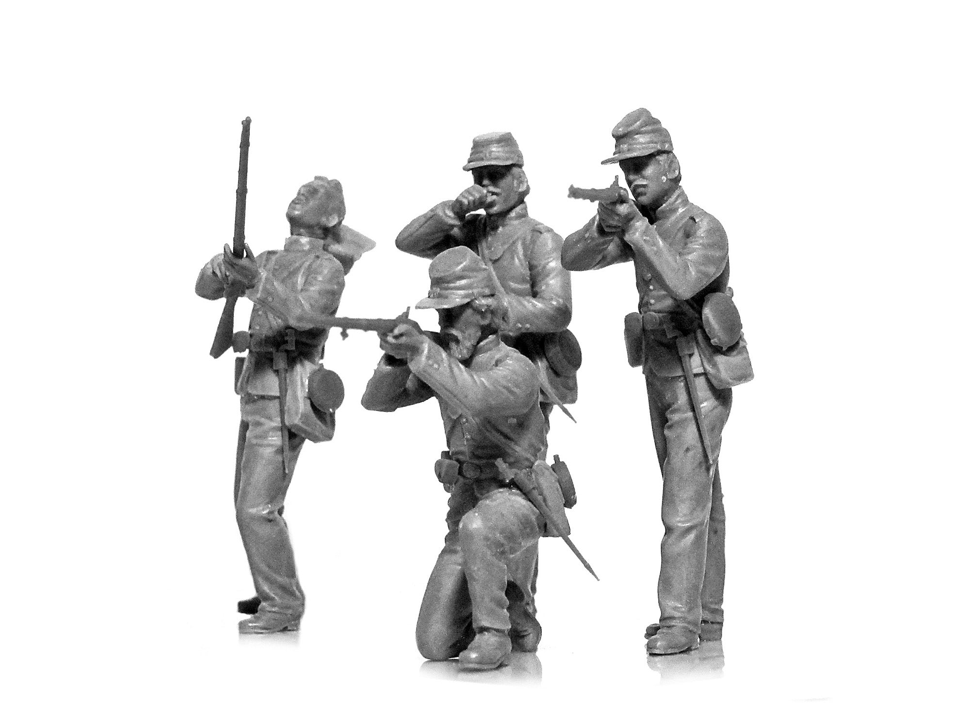 ICM 35020 Scale model kit 1:35 American Civil War Union Infantry (4 figures)