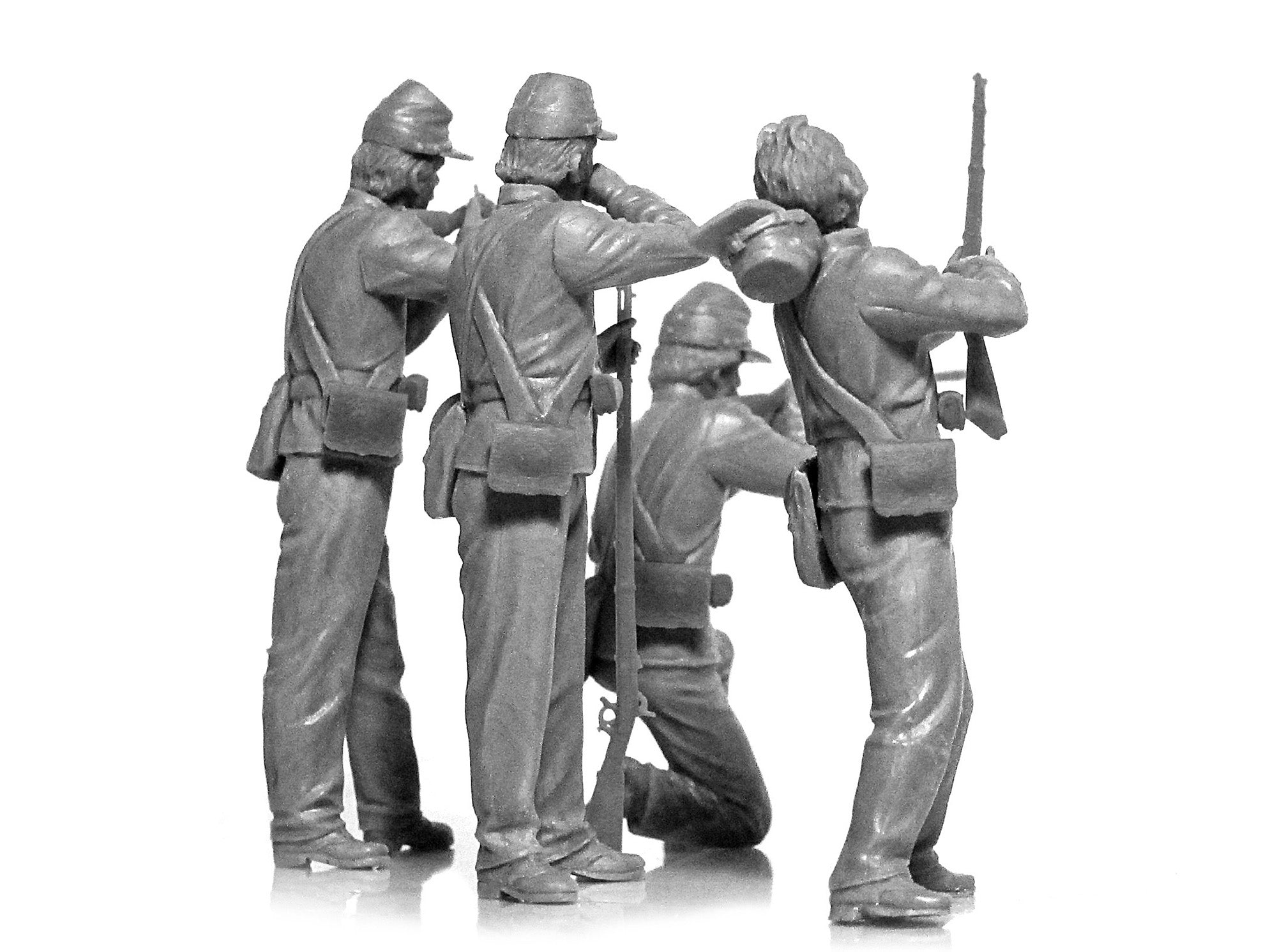 ICM 35020 Scale model kit 1:35 American Civil War Union Infantry (4 figures)
