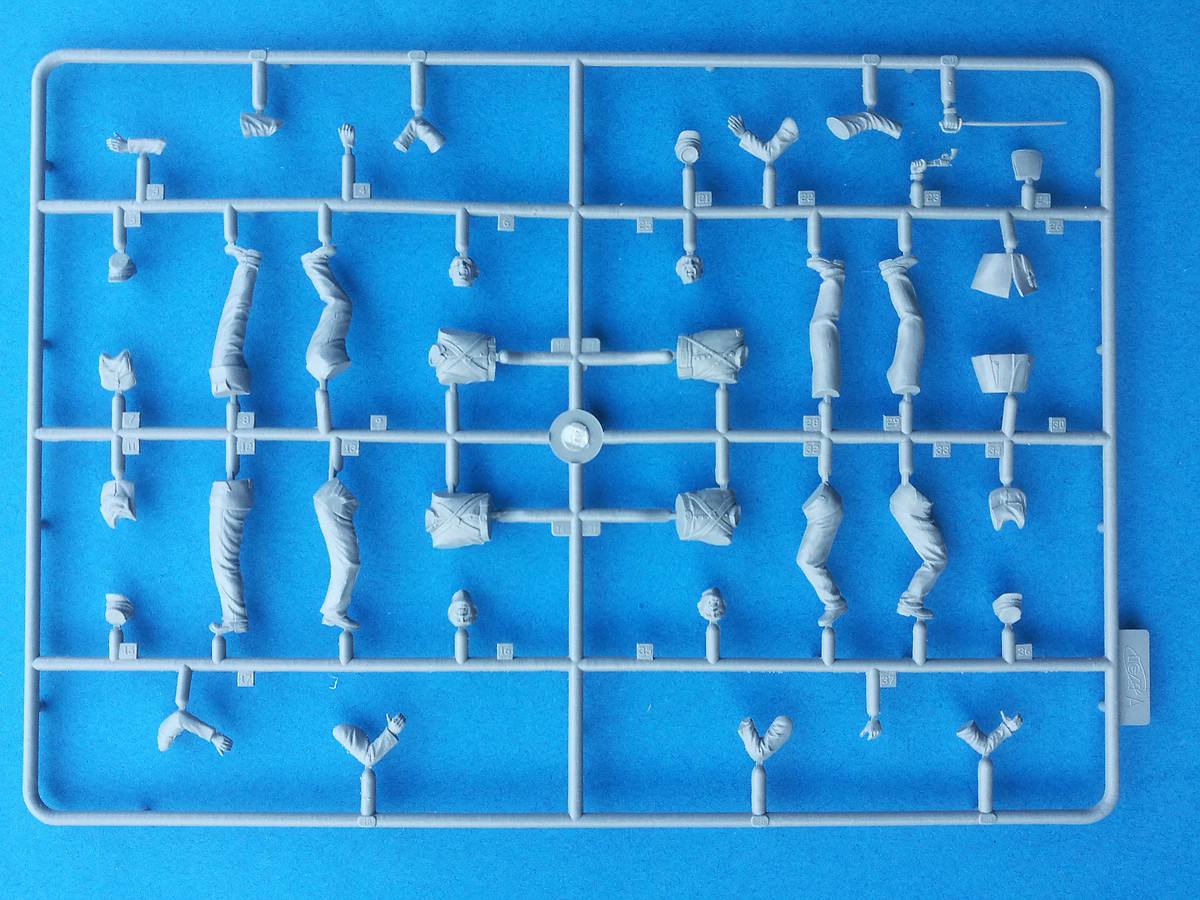 ICM 35023 Plastic model kit Scale 1:35 American Civil War Union Infantry. Set #2
