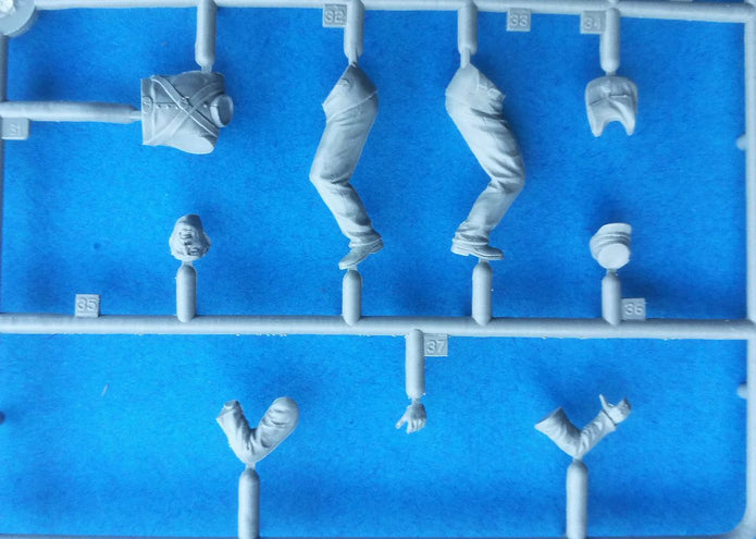 ICM 35023 Plastic model kit Scale 1:35 American Civil War Union Infantry. Set #2