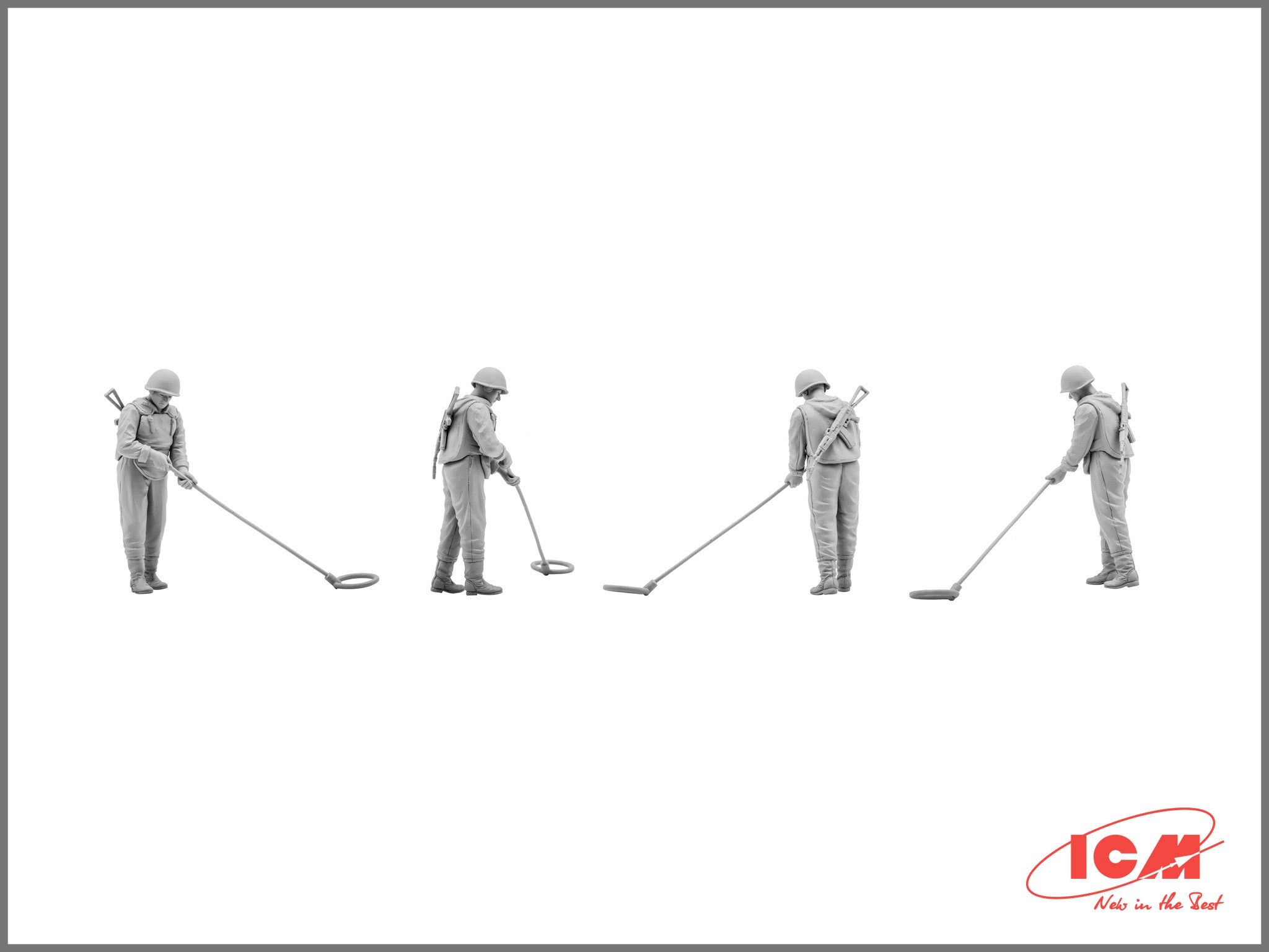 ICM 35031 Plastic model Scale 1:35 Soviet sappers, Soviet-Afghan war 1979-1988