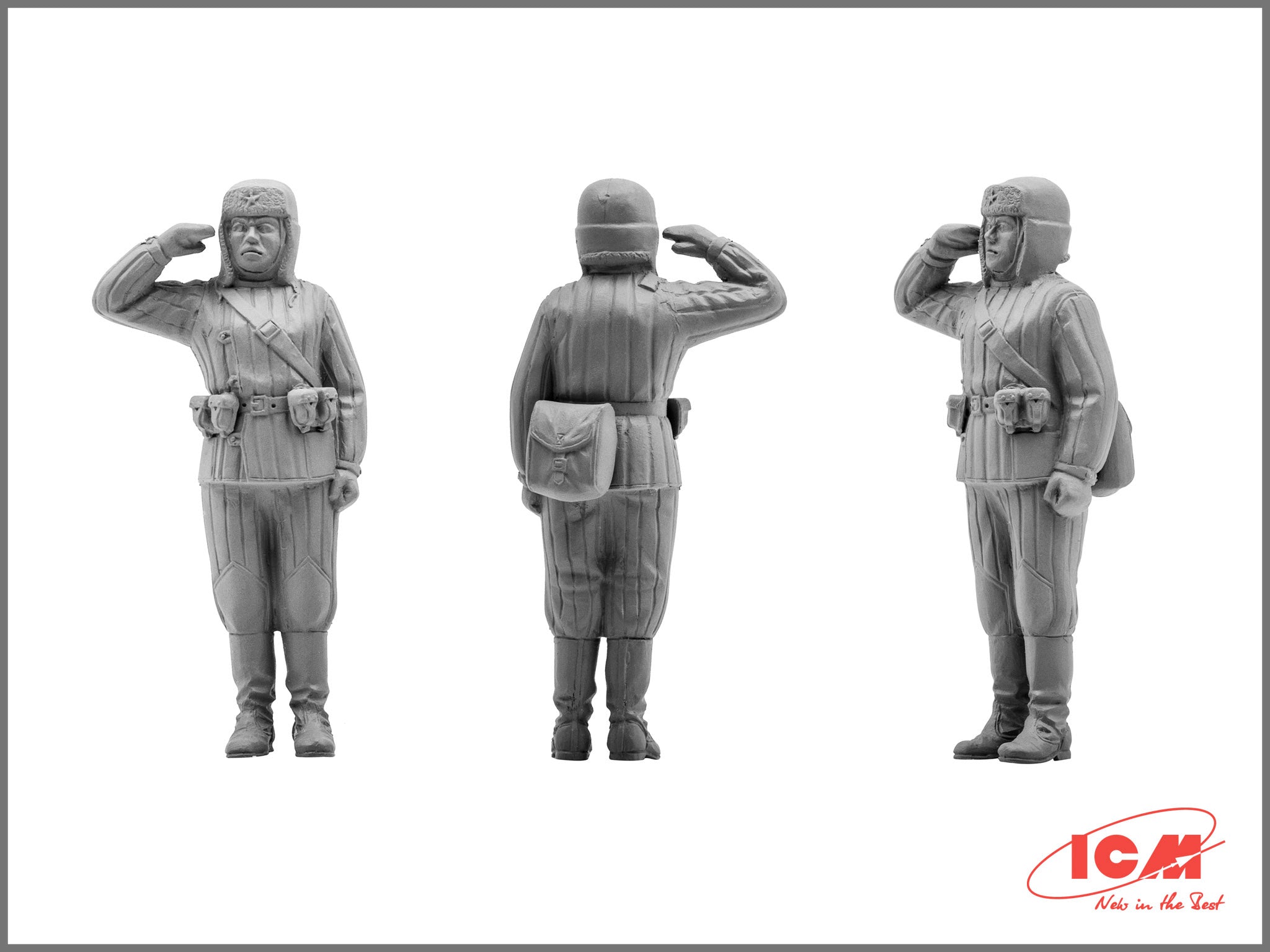 ICM 35051 Plastic model kit Scale 1:35 RKKA Infantry, 1939-1942 - kit modelling