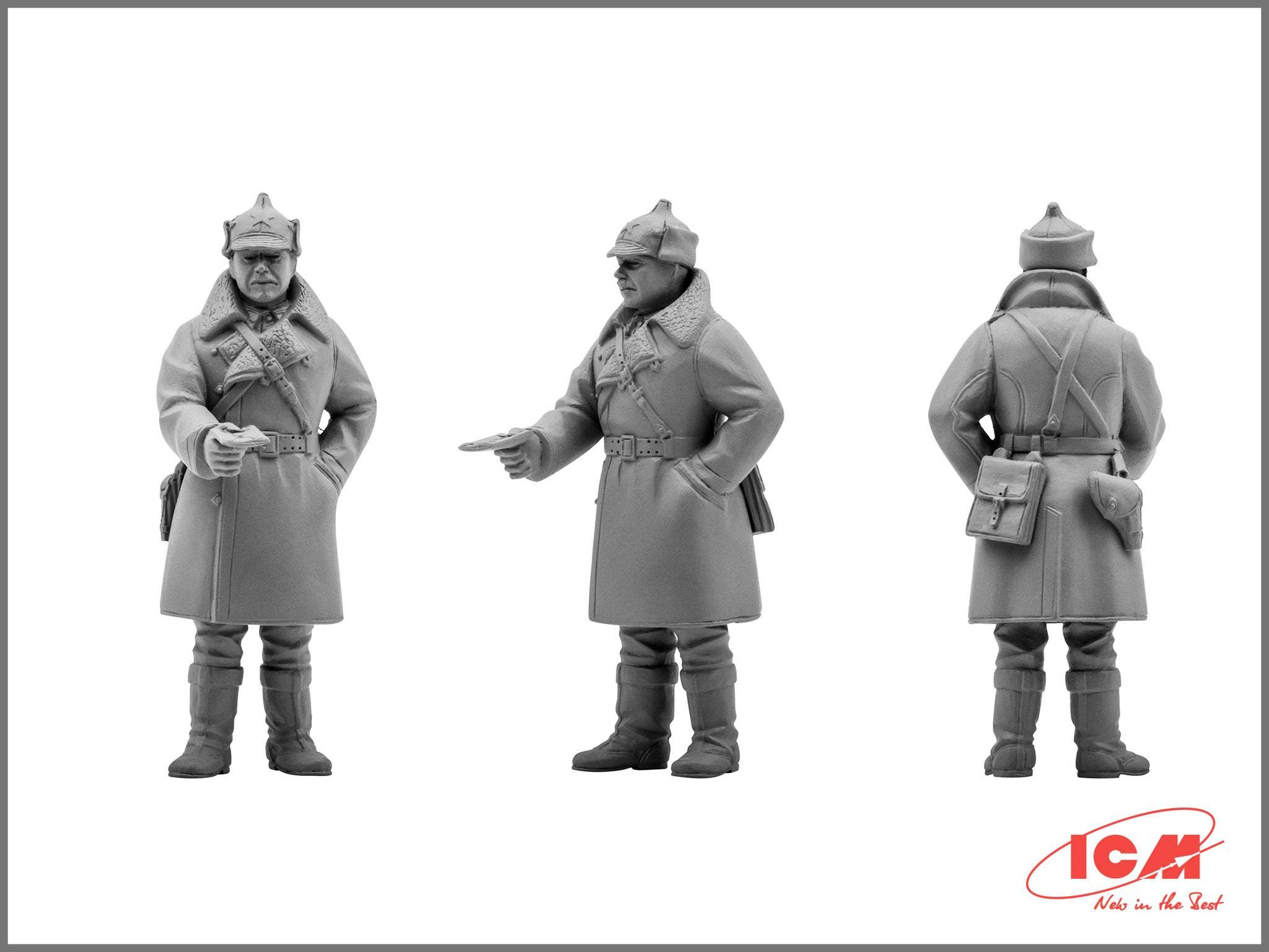 ICM 35051 Plastic model kit Scale 1:35 RKKA Infantry, 1939-1942 - kit modelling