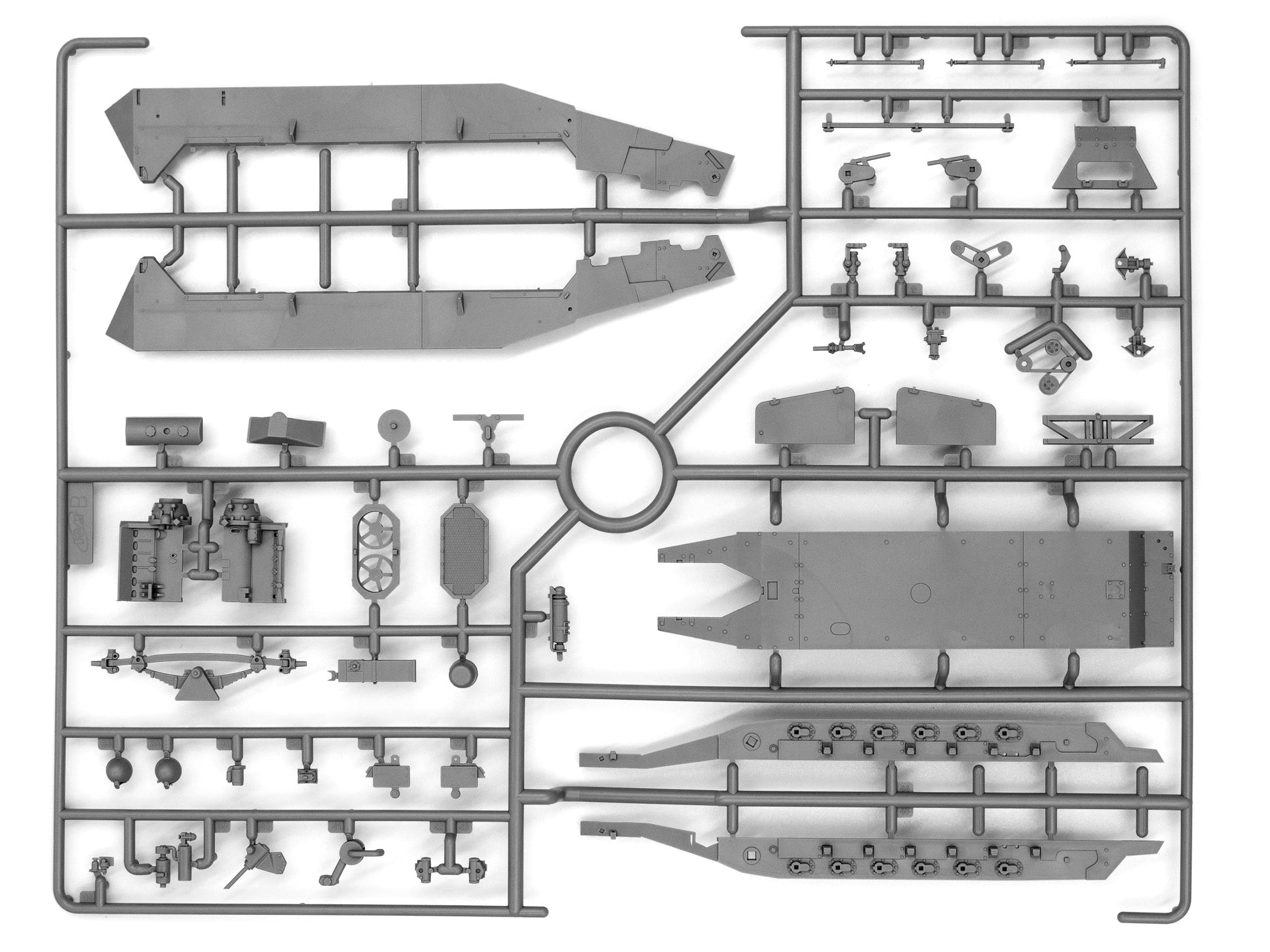 ICM 35102 Scale model kit 1:35 Sd.Kfz.251/6 Ausf.A, WWII German Armoured Command