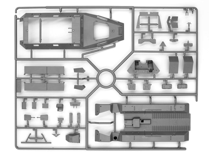ICM 35102 Scale model kit 1:35 Sd.Kfz.251/6 Ausf.A, WWII German Armoured Command
