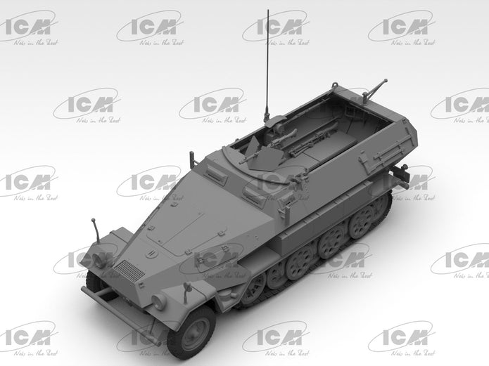 Sd.Kfz.251/1 Ausf.B Scale 1:35 ICM35106 Plastic Model Armored vehicle Kit