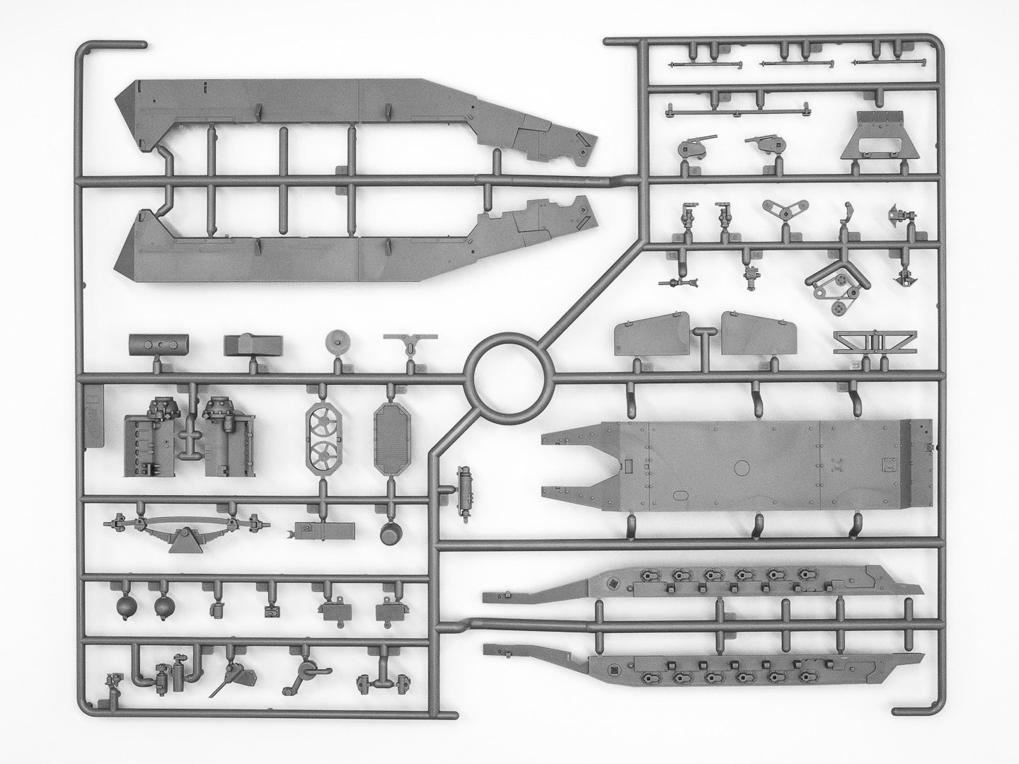 Sd.Kfz.251/1 Ausf.B Scale 1:35 ICM35106 Plastic Model Armored vehicle Kit
