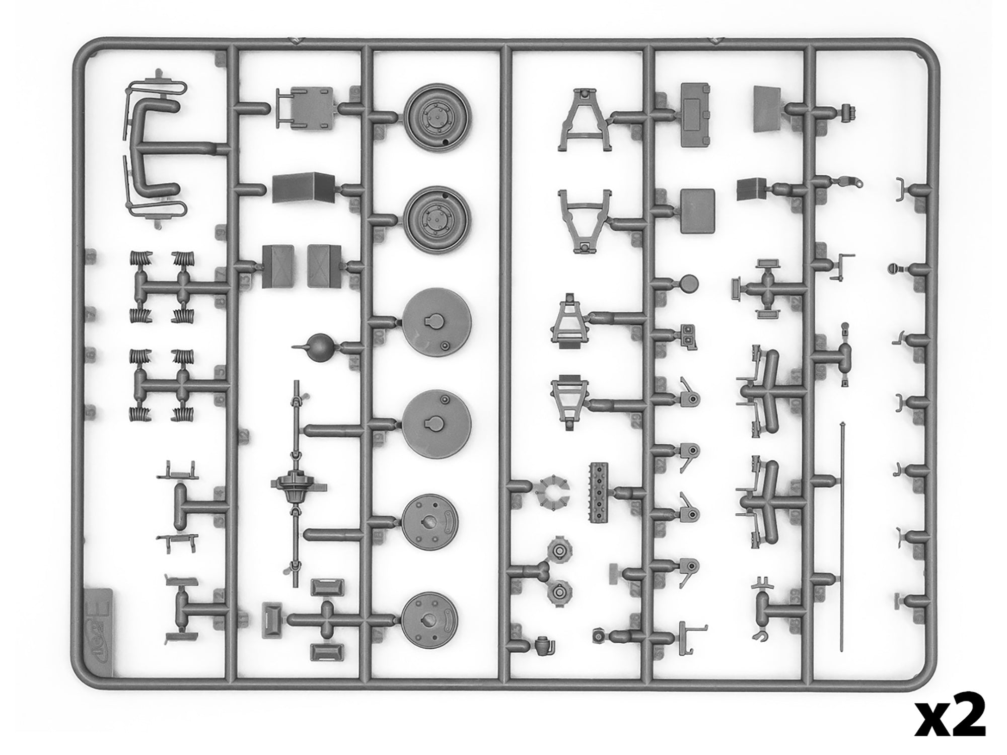ICM 35110 Scale model kit 1:35 Sd.Kfz 247 Ausf.B German Command Armoured Vehicle