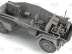 ICM 35110 Scale model kit 1:35 Sd.Kfz 247 Ausf.B German Command Armoured Vehicle