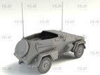 ICM 35110 Scale model kit 1:35 Sd.Kfz 247 Ausf.B German Command Armoured Vehicle
