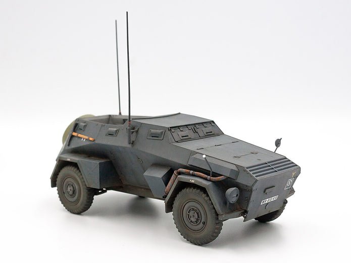 ICM 35110 Scale model kit 1:35 Sd.Kfz 247 Ausf.B German Command Armoured Vehicle
