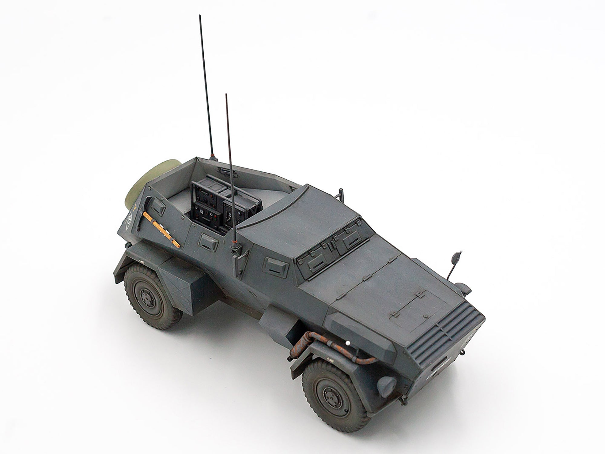 ICM 35110 Scale model kit 1:35 Sd.Kfz 247 Ausf.B German Command Armoured Vehicle