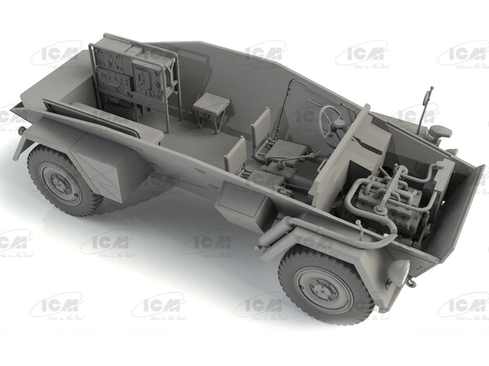 ICM 35111 Plastic model kit Scale 1:35 Sd.Kfz 247 Ausf.B with crew - kits models