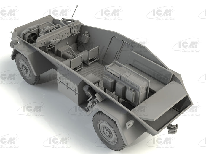 ICM 35111 Plastic model kit Scale 1:35 Sd.Kfz 247 Ausf.B with crew - kits models