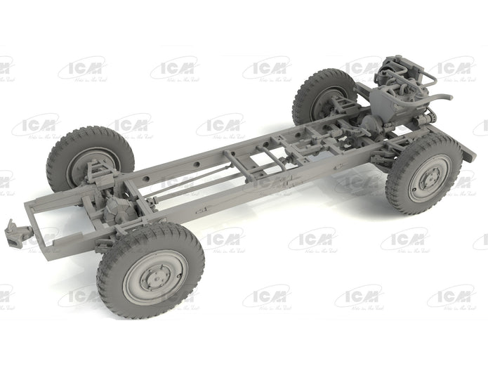 ICM 35111 Plastic model kit Scale 1:35 Sd.Kfz 247 Ausf.B with crew - kits models
