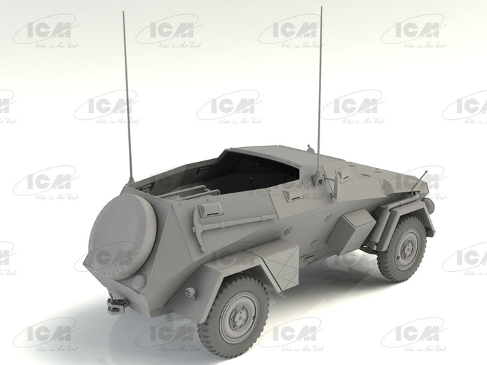 ICM 35111 Plastic model kit Scale 1:35 Sd.Kfz 247 Ausf.B with crew - kits models