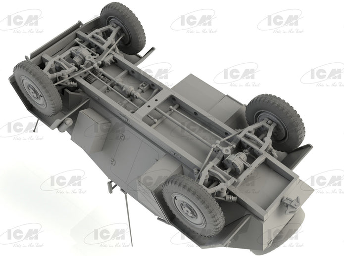 ICM 35111 Plastic model kit Scale 1:35 Sd.Kfz 247 Ausf.B with crew - kits models