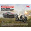 Krankenpanzerwagen Sd.Kfz.251/8 Ausf.A WWII Ambulance Personnel 1:35 ICM35114
