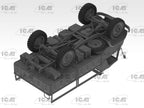 ICM 35135 Plastic model kit car Scale 1:35 Unimog S, German Military Truck