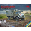 ICM 35136 Plastic model truck Scale 1:35 Unimog S 404 with box body kits models