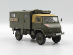 ICM 35136 Plastic model truck Scale 1:35 Unimog S 404 with box body kits models