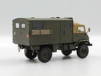 ICM 35136 Plastic model truck Scale 1:35 Unimog S 404 with box body kits models