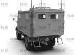 ICM 35137 Scale 1:35 Unimog S 404 German Military Radio Truck Plastic model kit