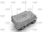 ICM 35137 Scale 1:35 Unimog S 404 German Military Radio Truck Plastic model kit