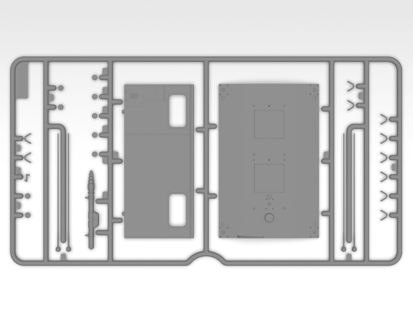 ICM 35137 Scale 1:35 Unimog S 404 German Military Radio Truck Plastic model kit