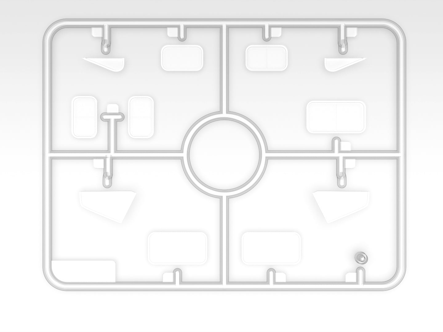 ICM 35137 Scale 1:35 Unimog S 404 German Military Radio Truck Plastic model kit