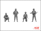 US Elite Forces in Iraq
4 figures – 4 soldiers Scale 1:35 ICM35201 Plastic Model Figures Kit