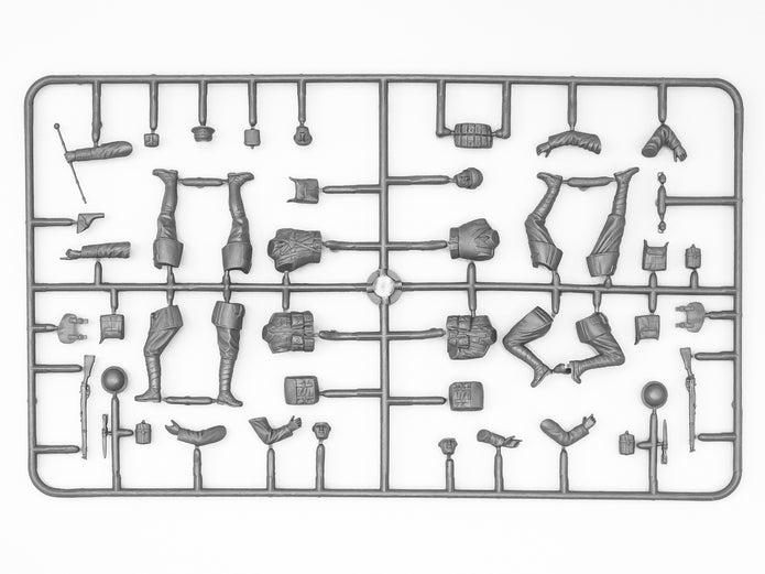 ICM 35301 Plastic model kit Scale figures 1:35 British infantry, 1917-1918